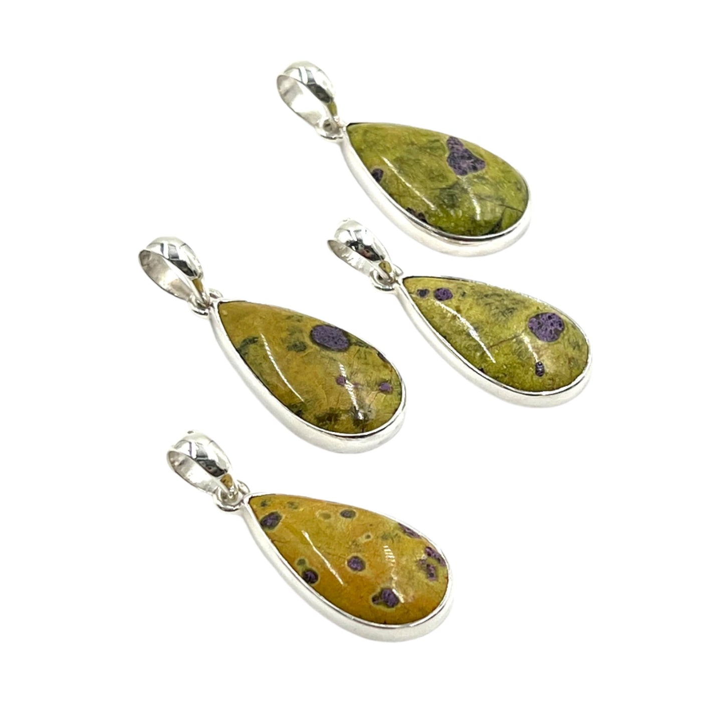 Atlantisite Teardrop Pendants