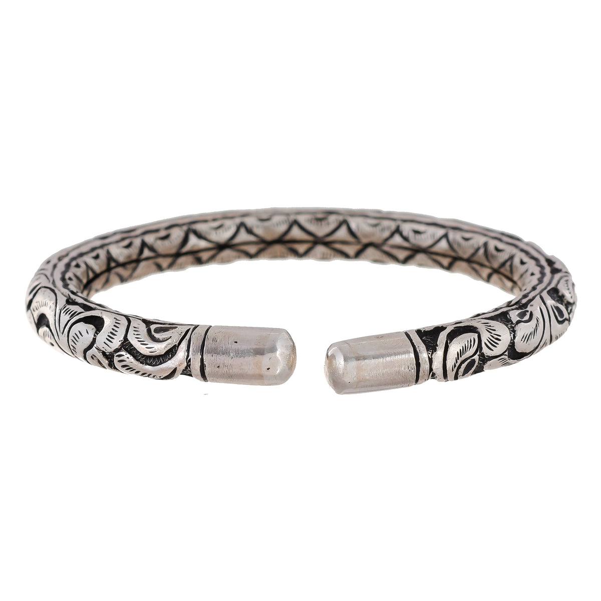 Rajasthani Chitai Kada Cuff Bracelet
