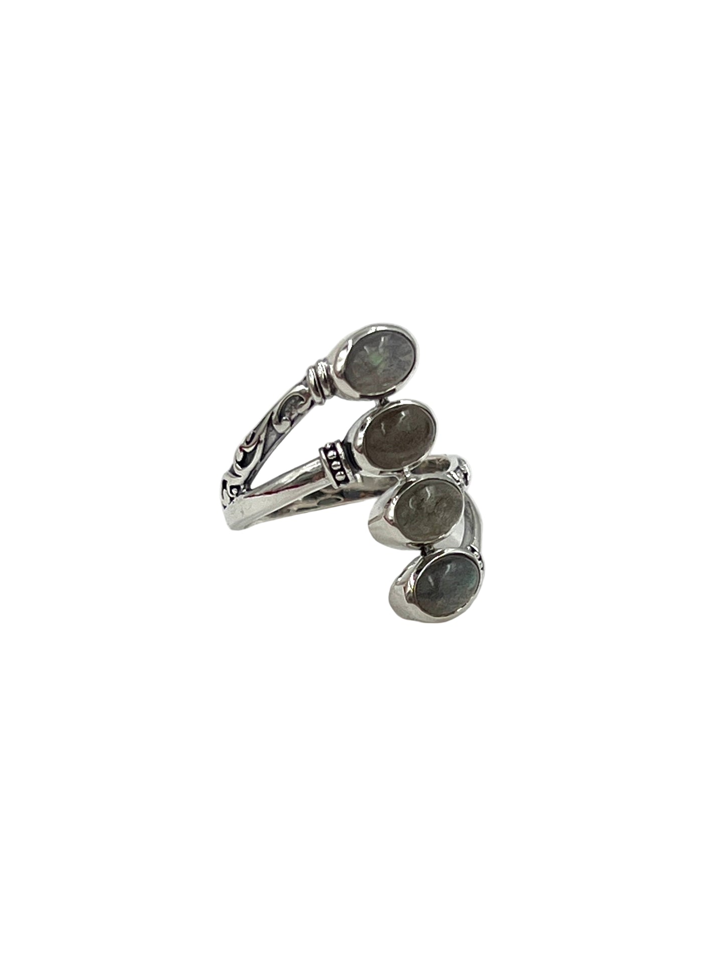Multi Labradorite Wrap Ring