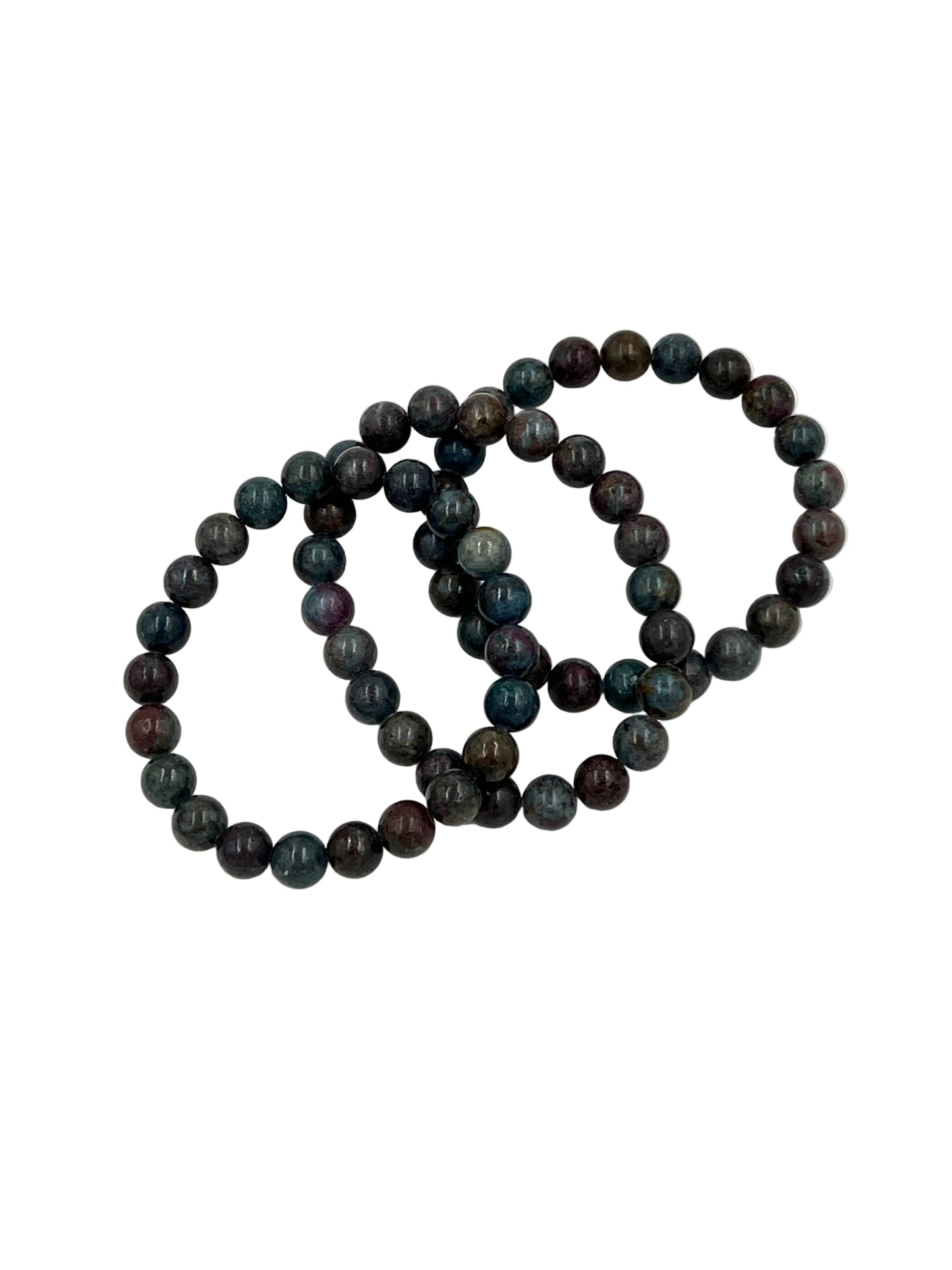 Ruby Kyanite Beaded Bracelet