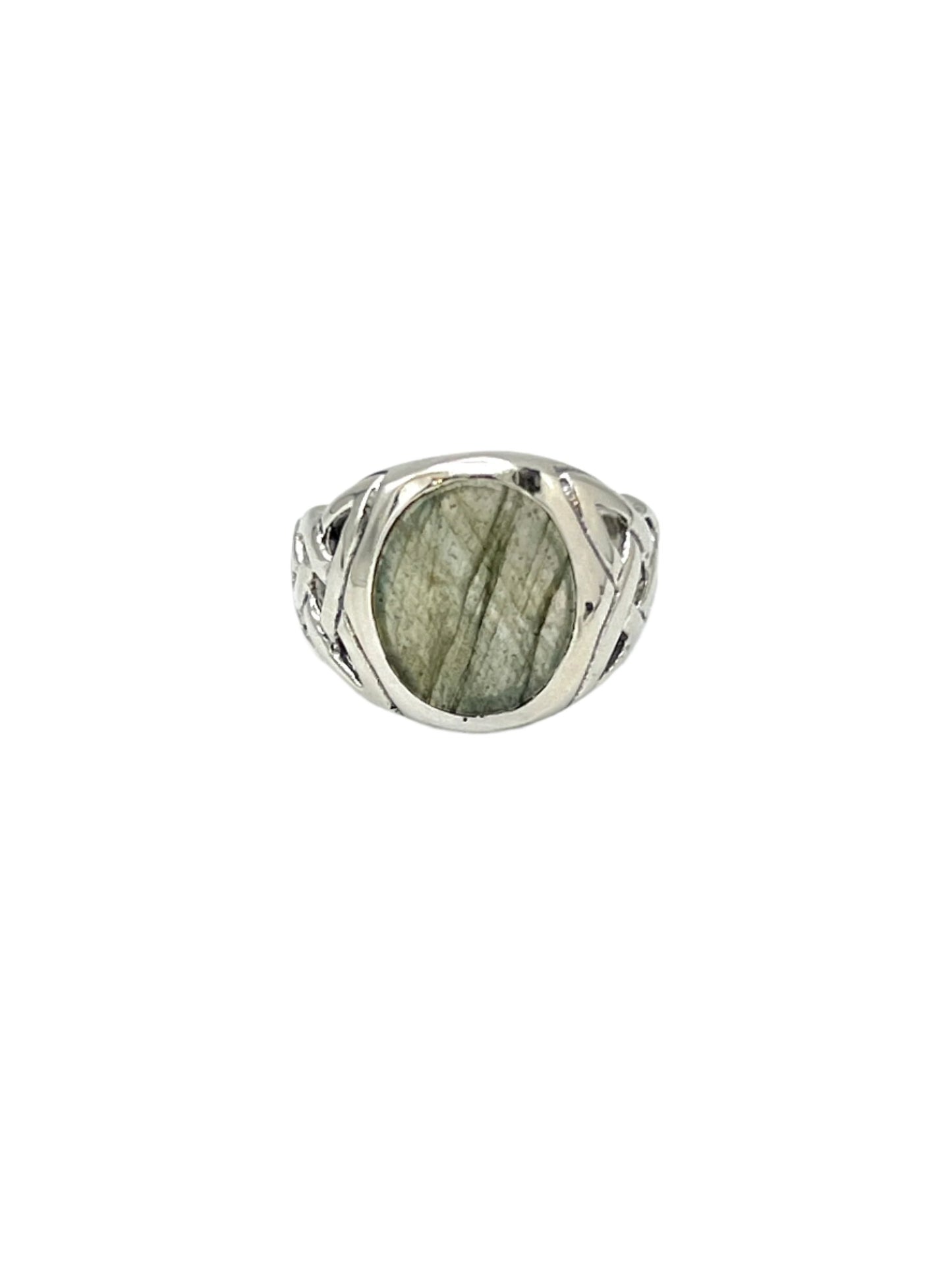 Sterling Silver Celtic Knot Gemstone Rings