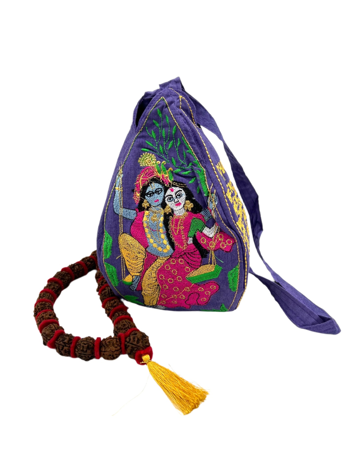 Radha & Krishna Malas Bead Bag