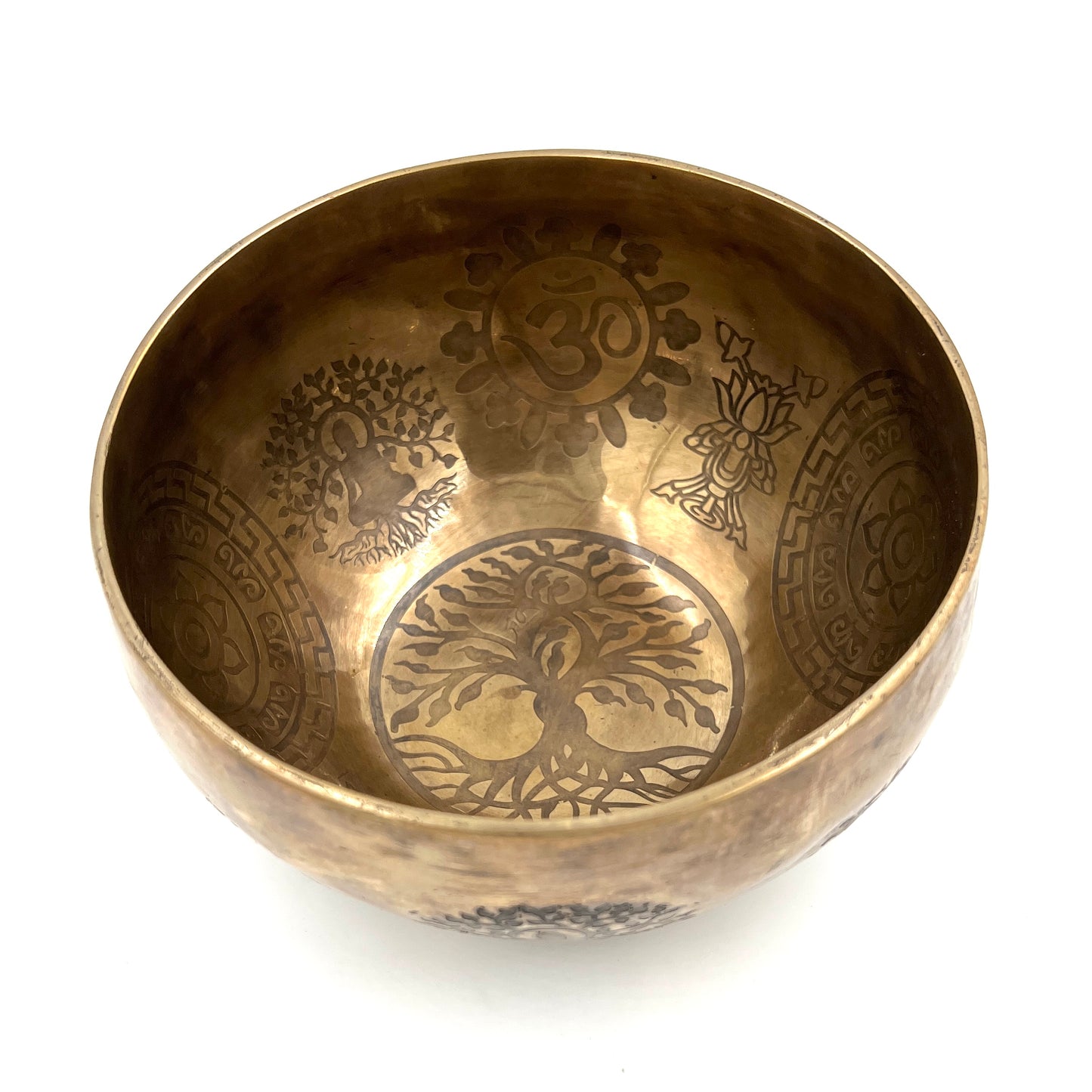 Hand Carved and Tuned Seven Metal Indian Singing Bowls