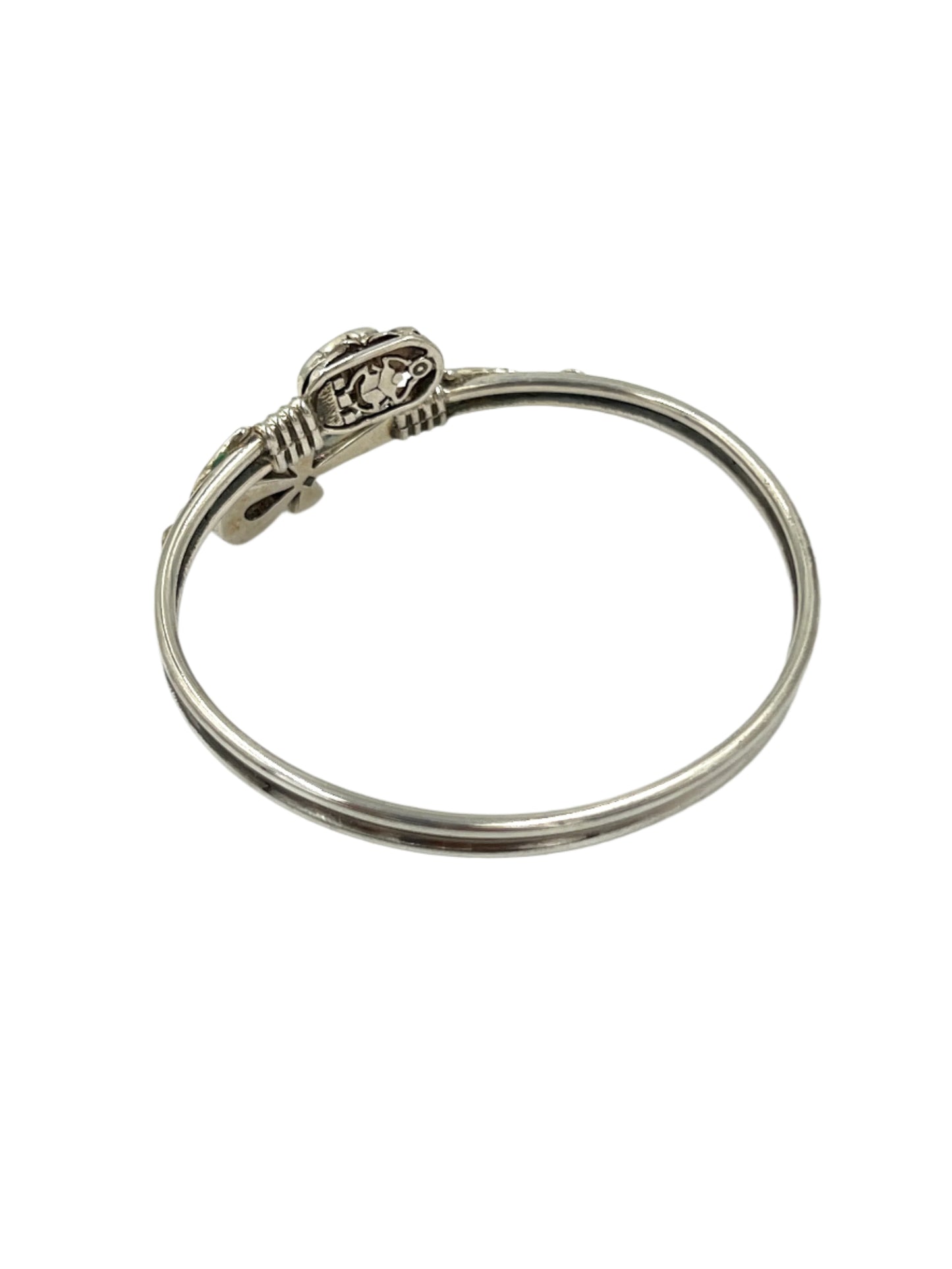 Silver Scarab Bracelets