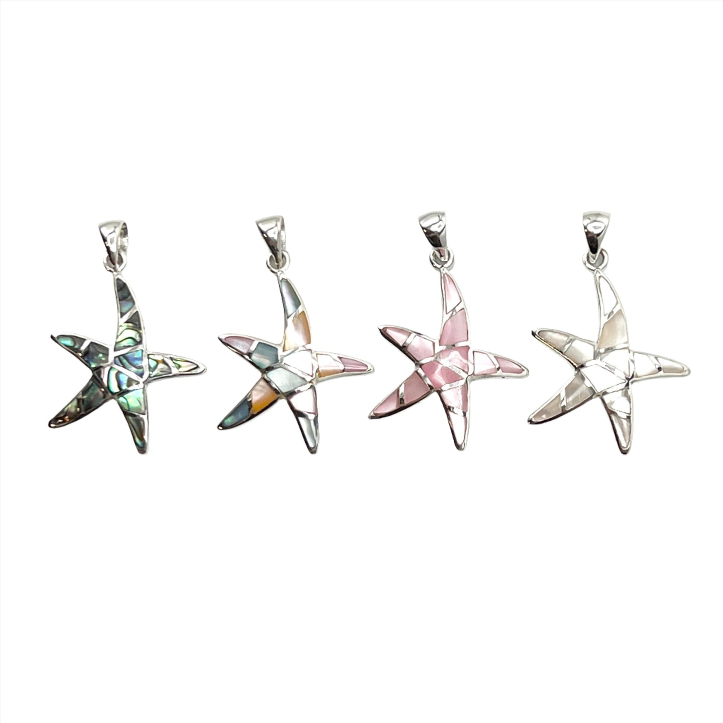 Shell Starfish Pendants
