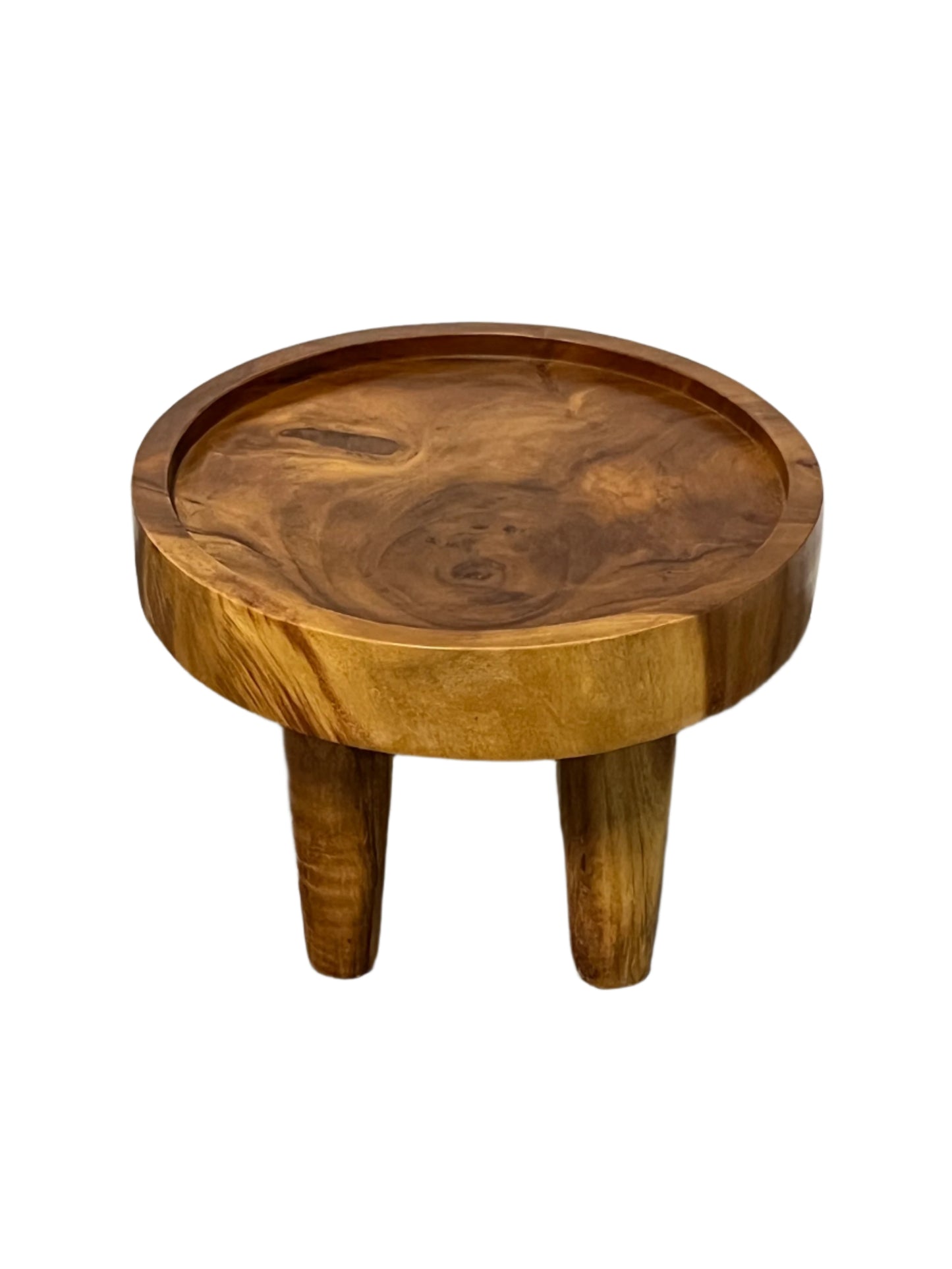 Small Teakwood Serving Table