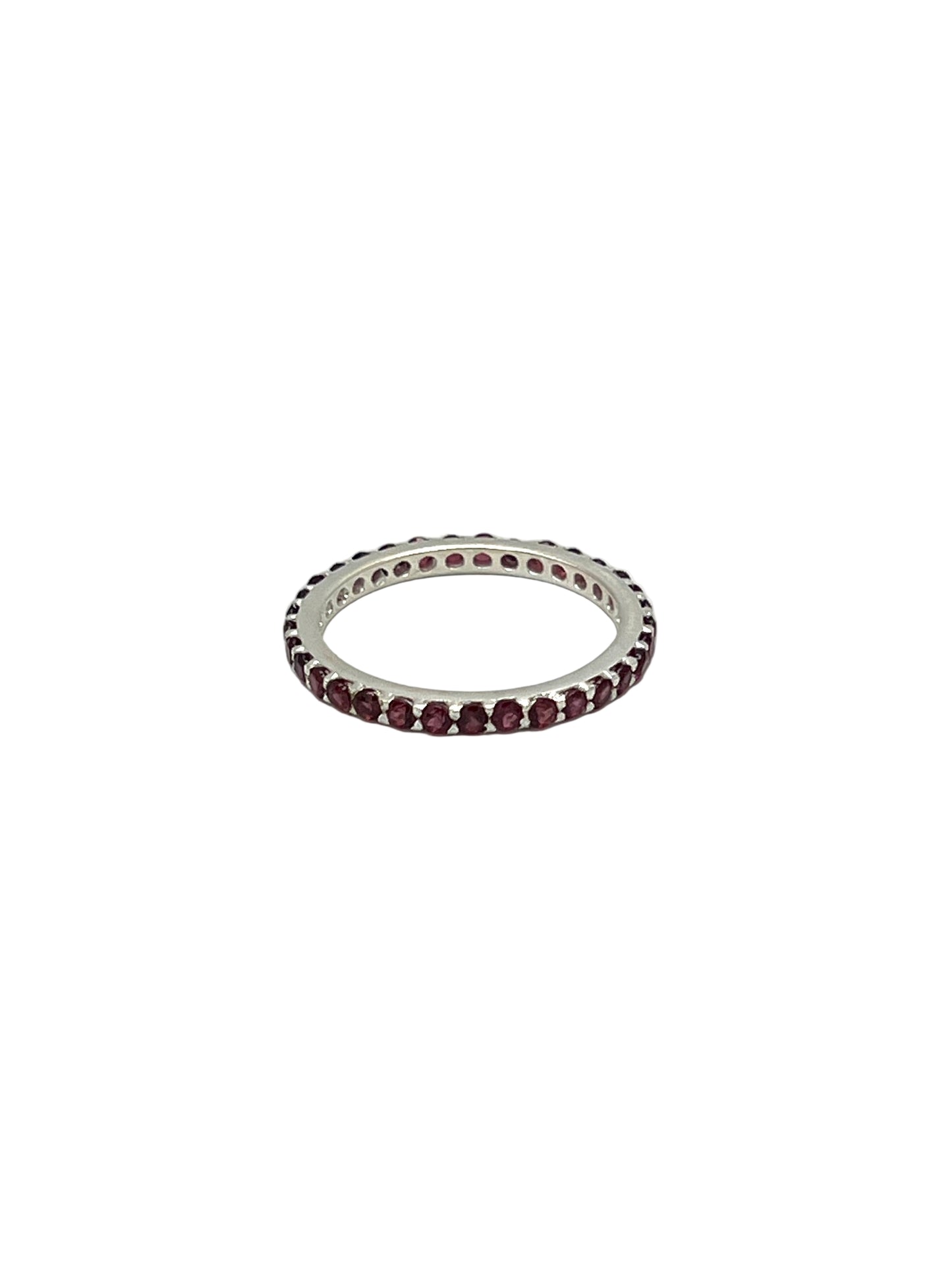 Infinity Gemstone Band Ring