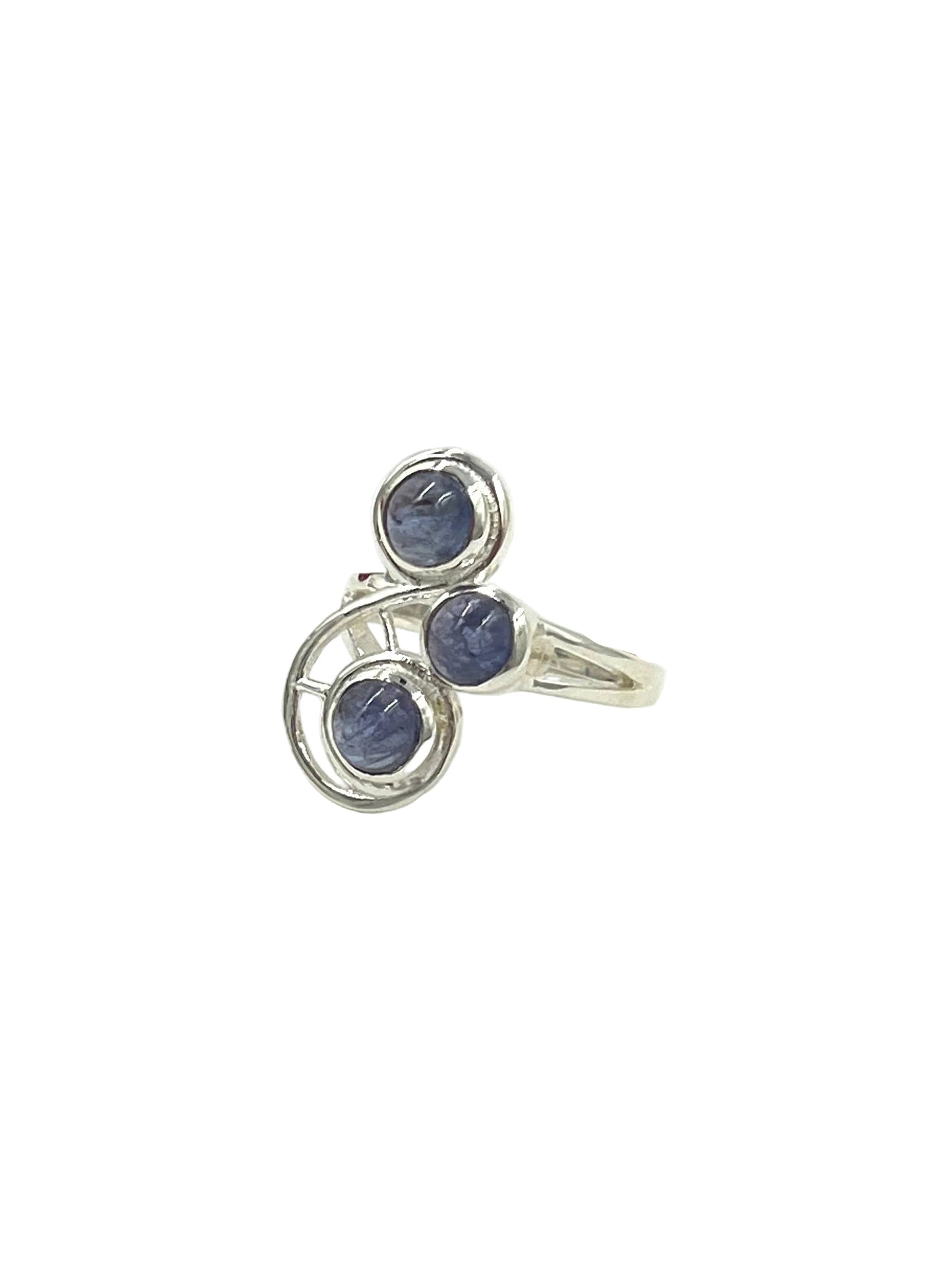 Swirl Tanzanite Ring