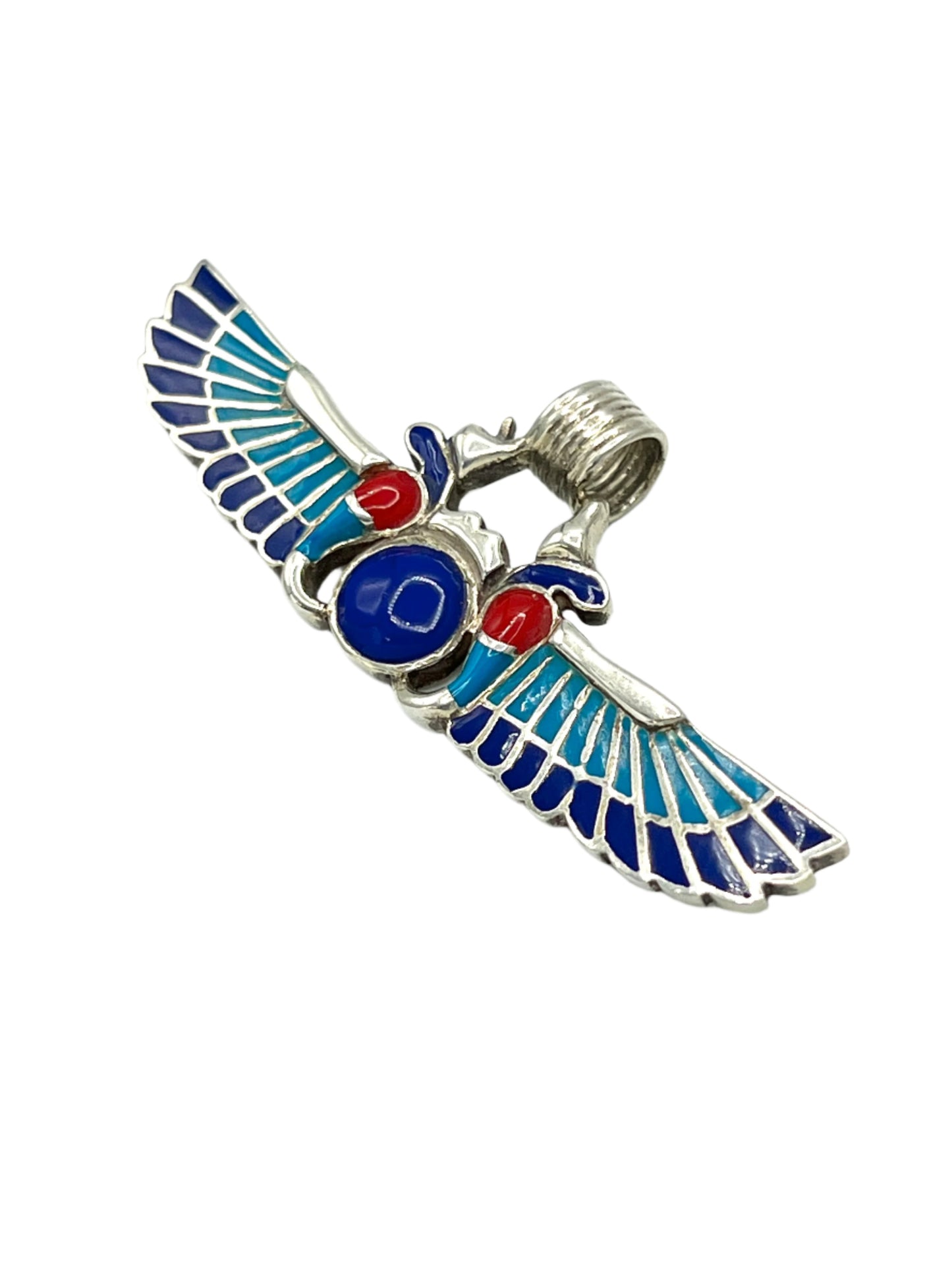 Silver Scarab Pendants
