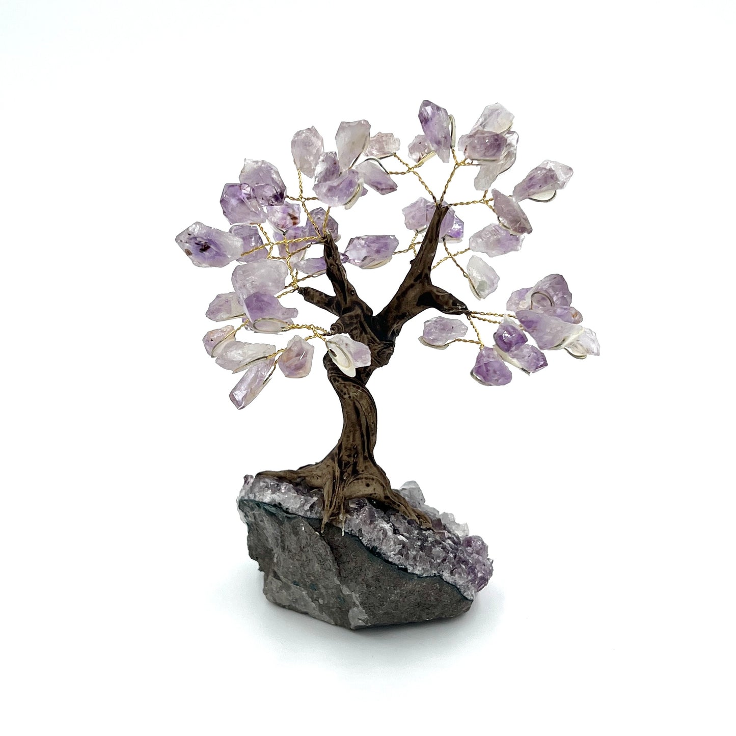 Crystal Trees with Amethyst Base