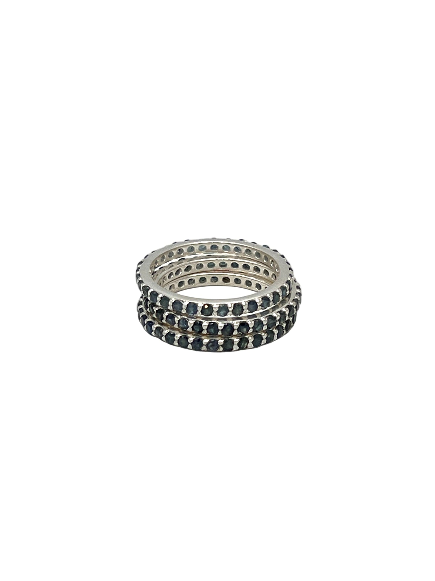 Infinity Gemstone Band Ring