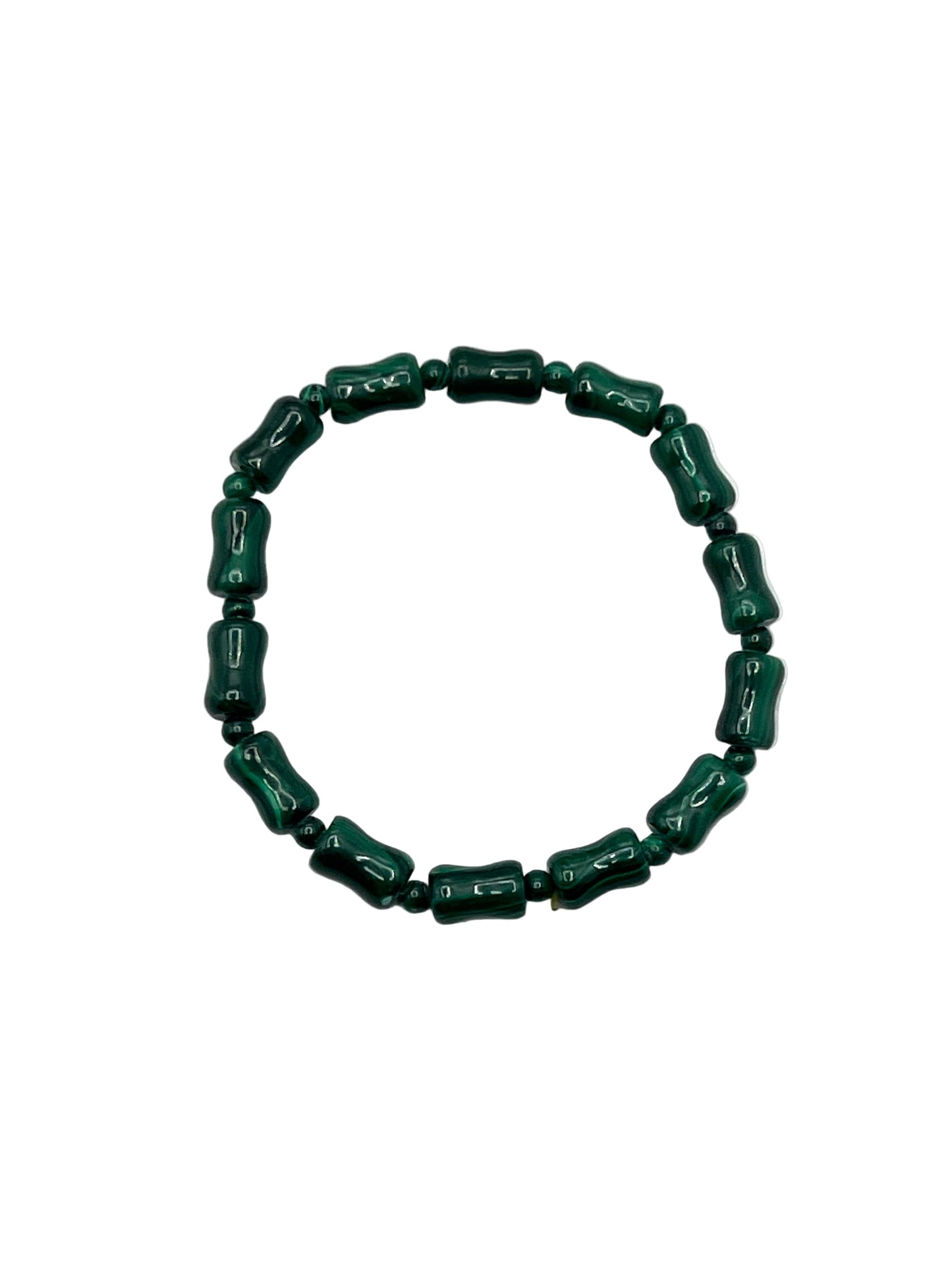 Malachite Bracelets Stretchy Bracelets