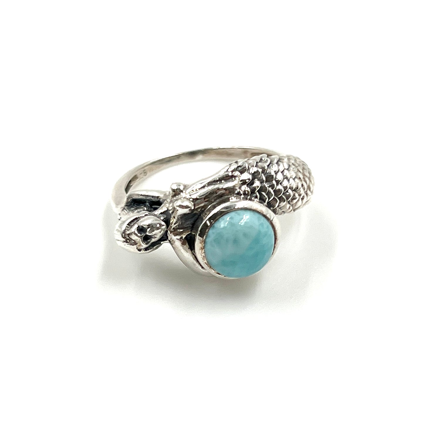 Larimar Mermaid Ring