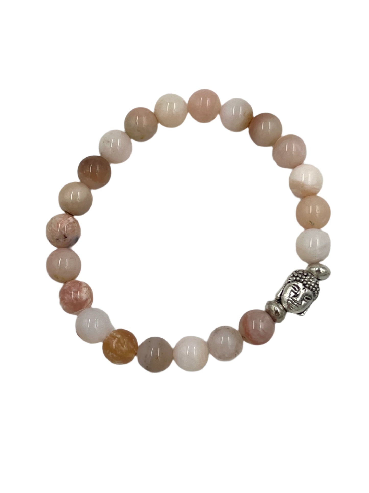 Peruvian Pink Opal Stretchy Bracelets
