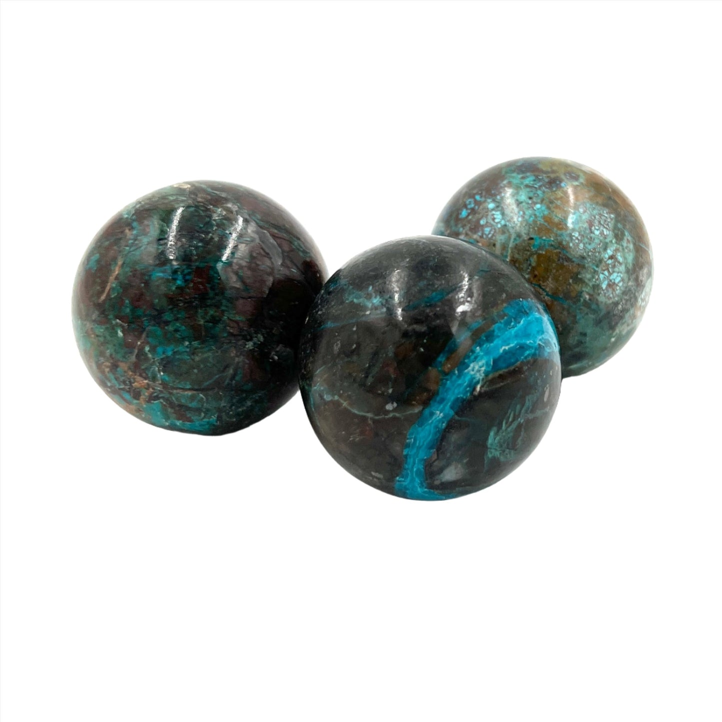 Chrysocolla Spheres