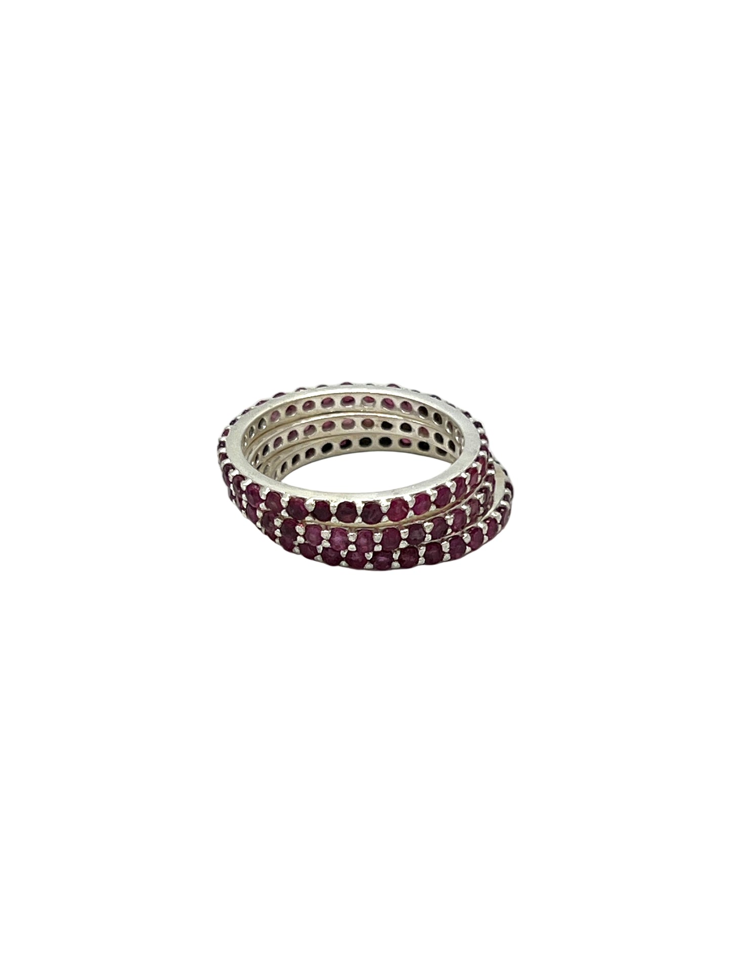 Infinity Gemstone Band Ring