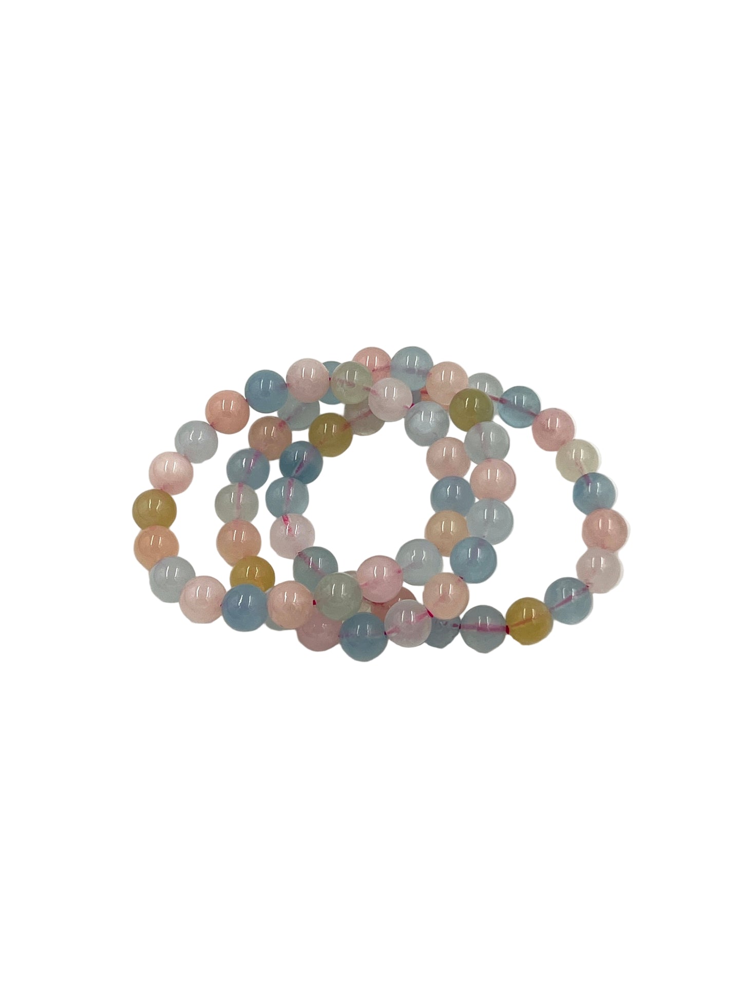 Mixed Beryl Stretchy Bracelets