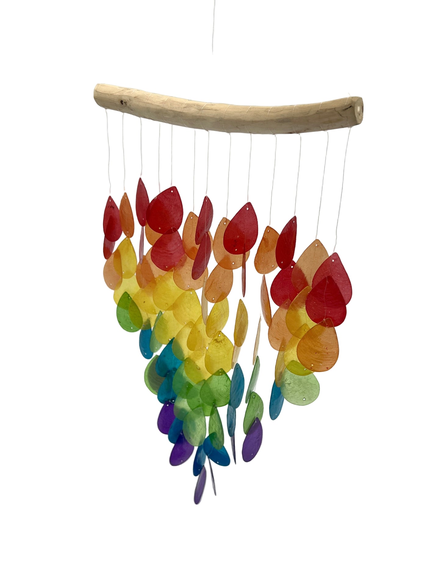 Rainbow Shell Wind Chimes