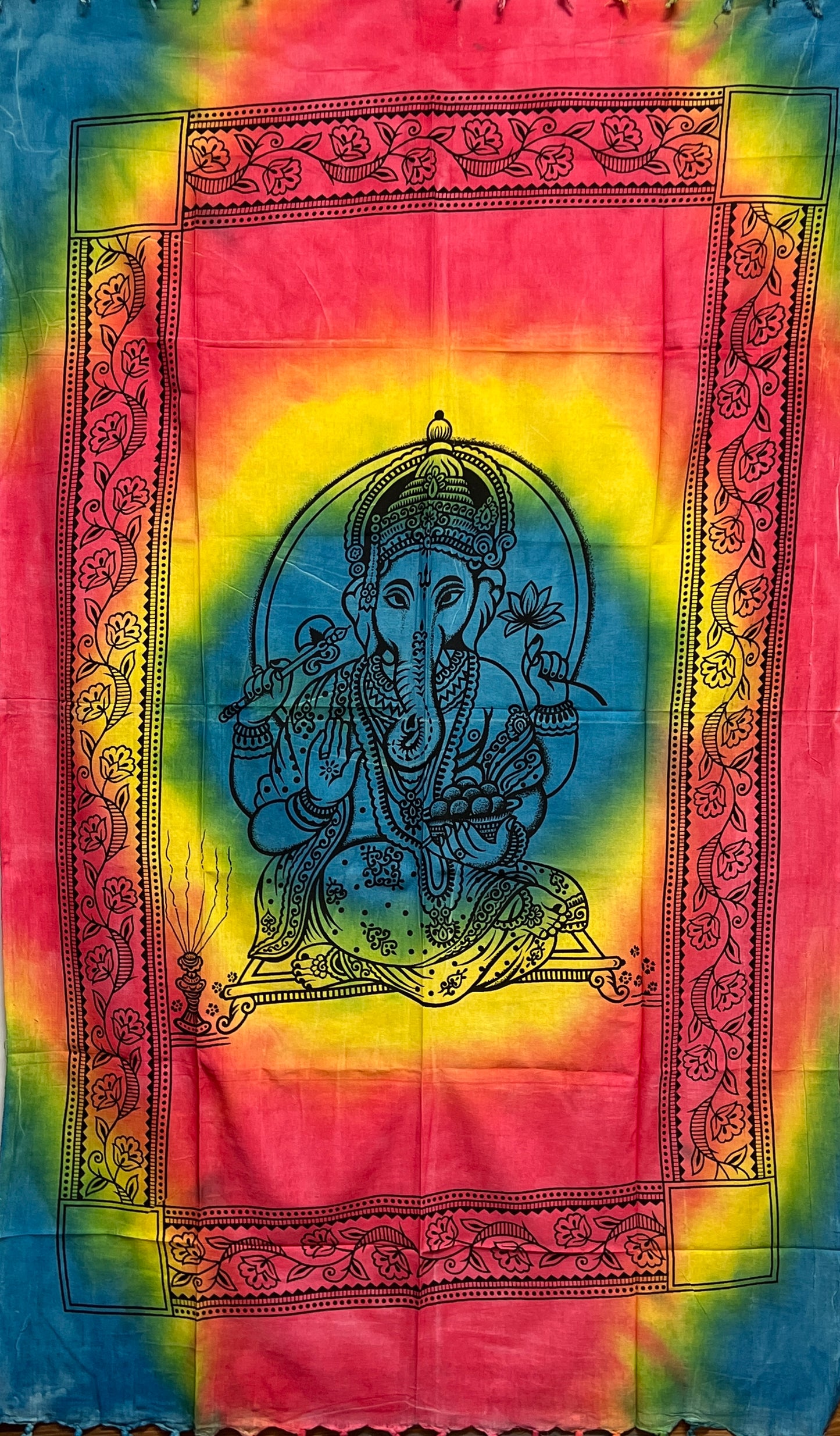 Rainbow Tapestries with Tassels | 4 Styles