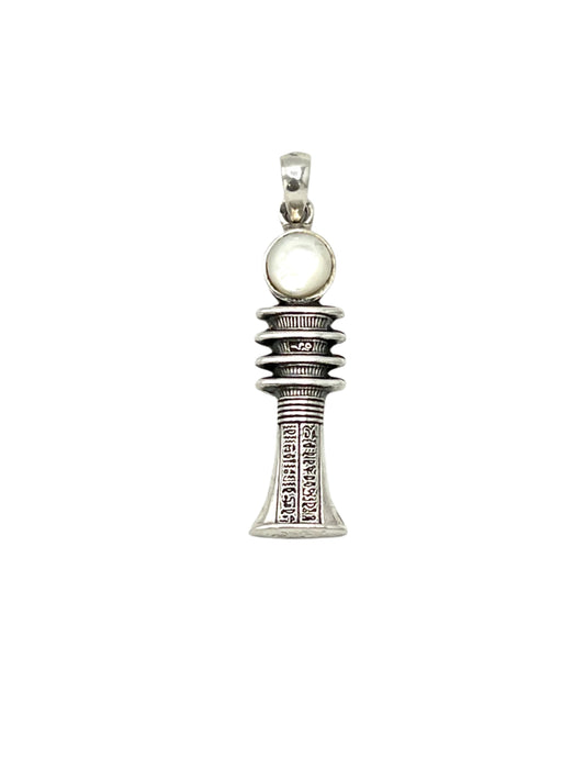 Silver Djed Pendants
