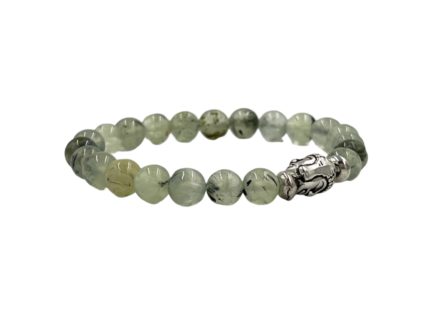 Prehnite & Epidote Stretchy Bracelets