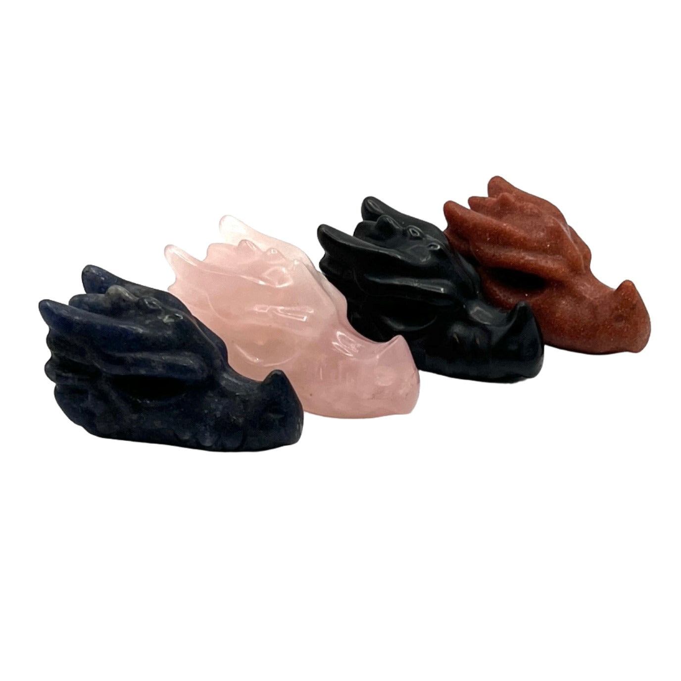 Mini Crystal Dragon Head