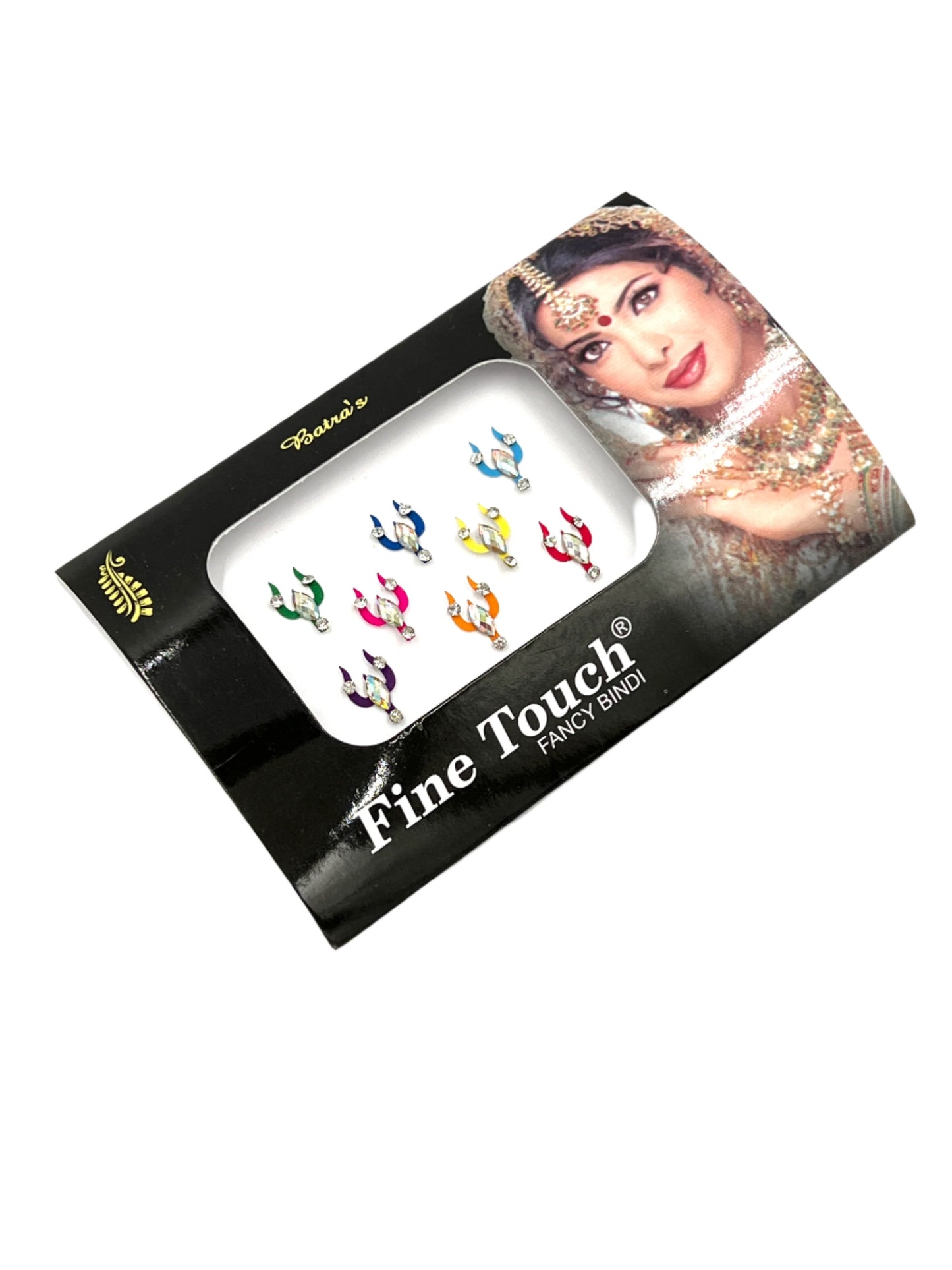 Stick on Trident Rhinestone Bindi