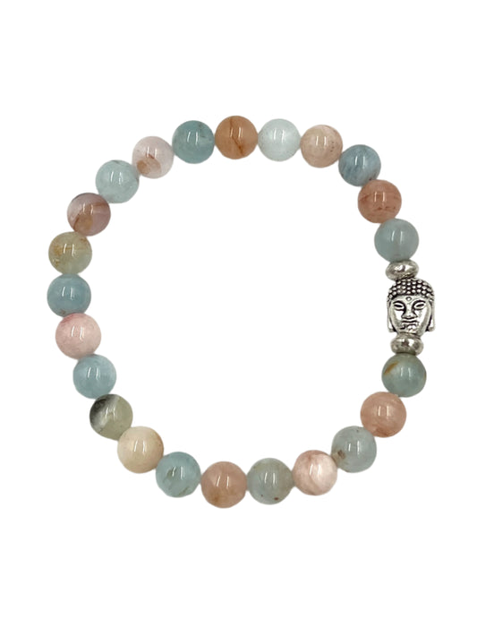 Morganite Stretchy Bracelets