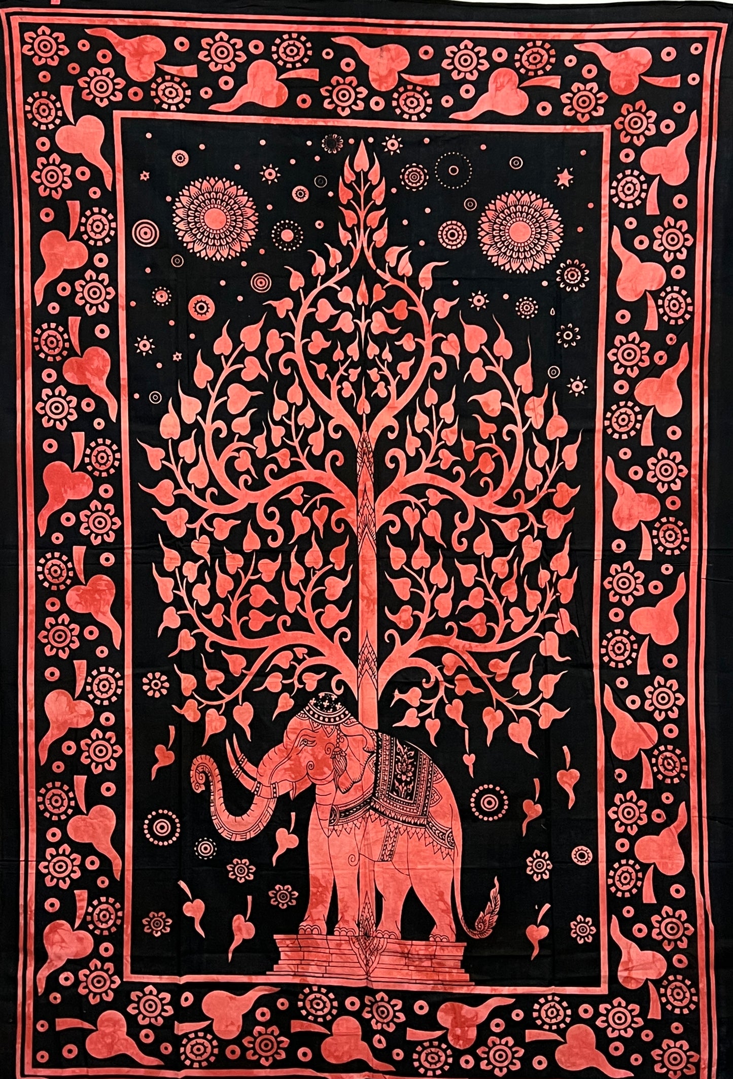 Elephant Tree of Life Tapestry | 6 Colors