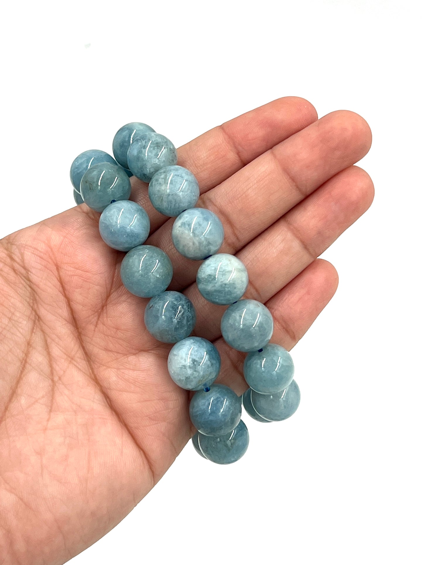 Aquamarine Stretchy Bracelets