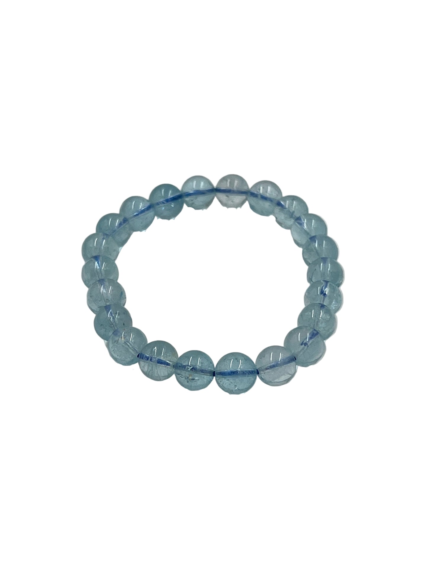 Blue Topaz Beaded Bracelets