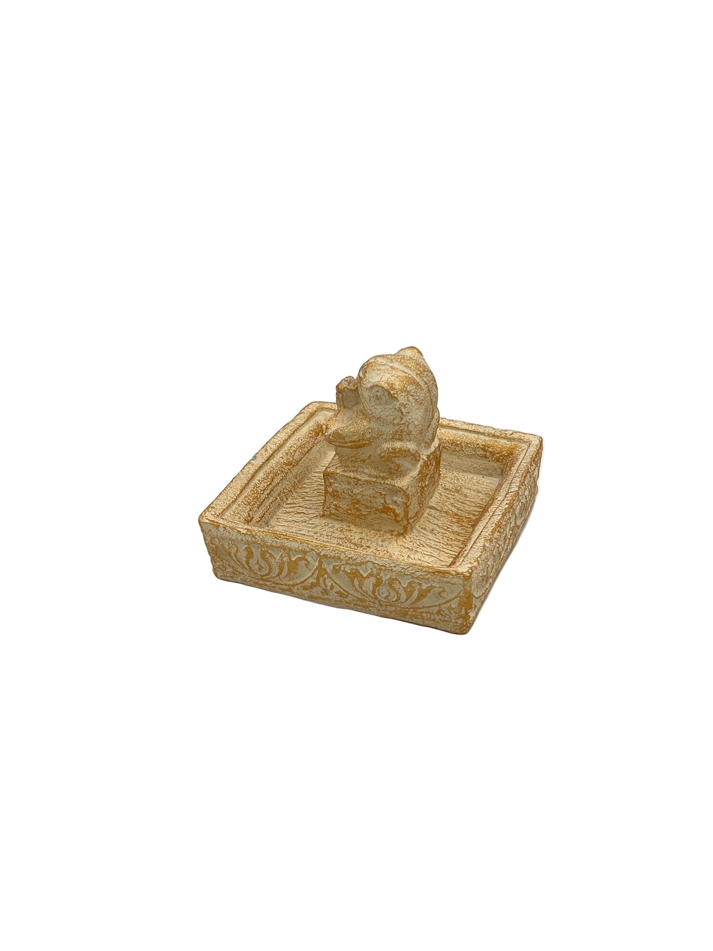 Praying Frog Incense Holder