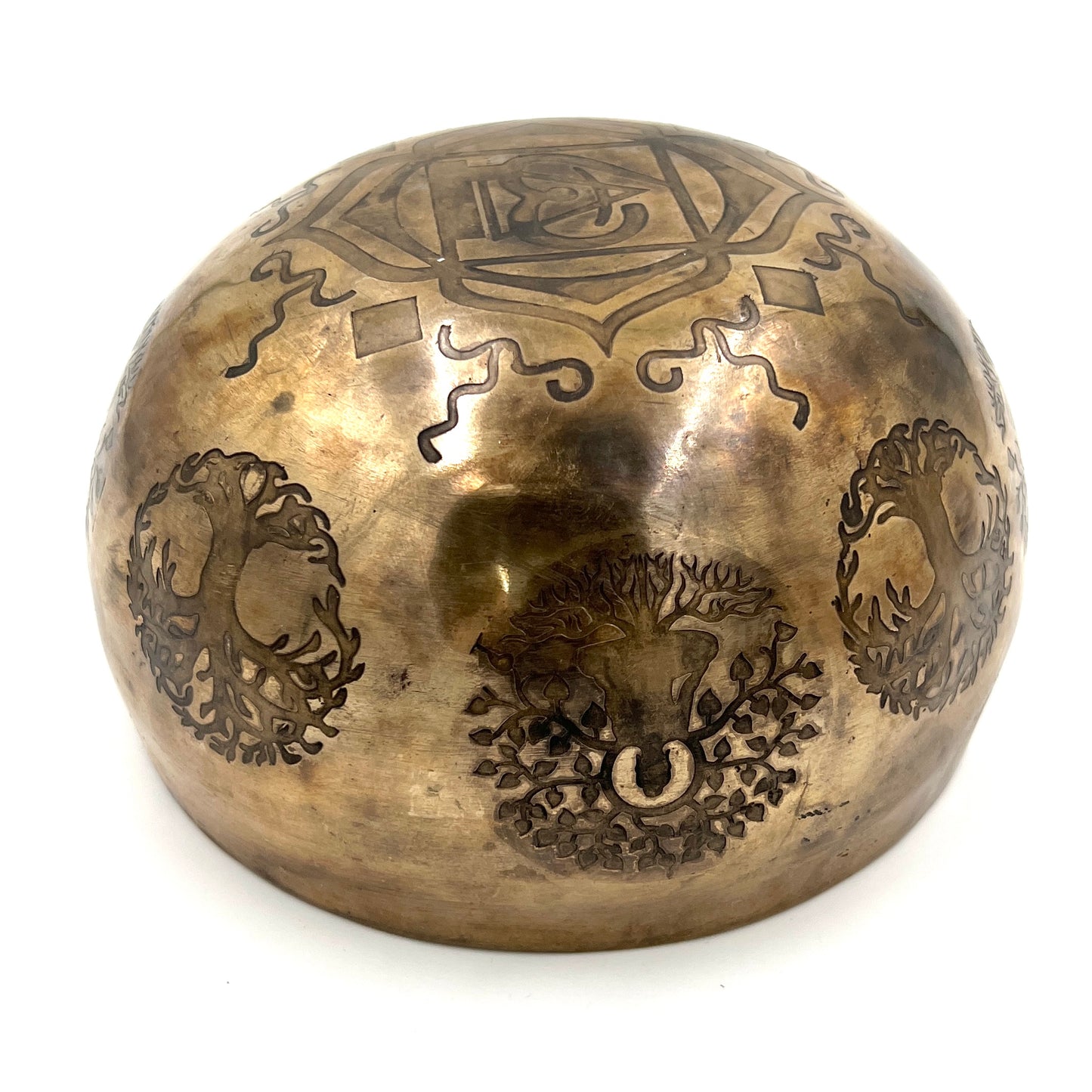 Hand Carved and Tuned Seven Metal Indian Singing Bowls