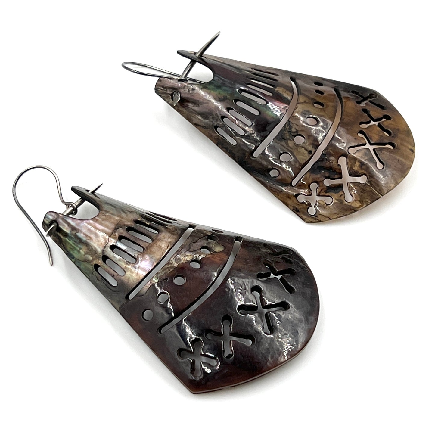 Sterling Silver Horn Earrings