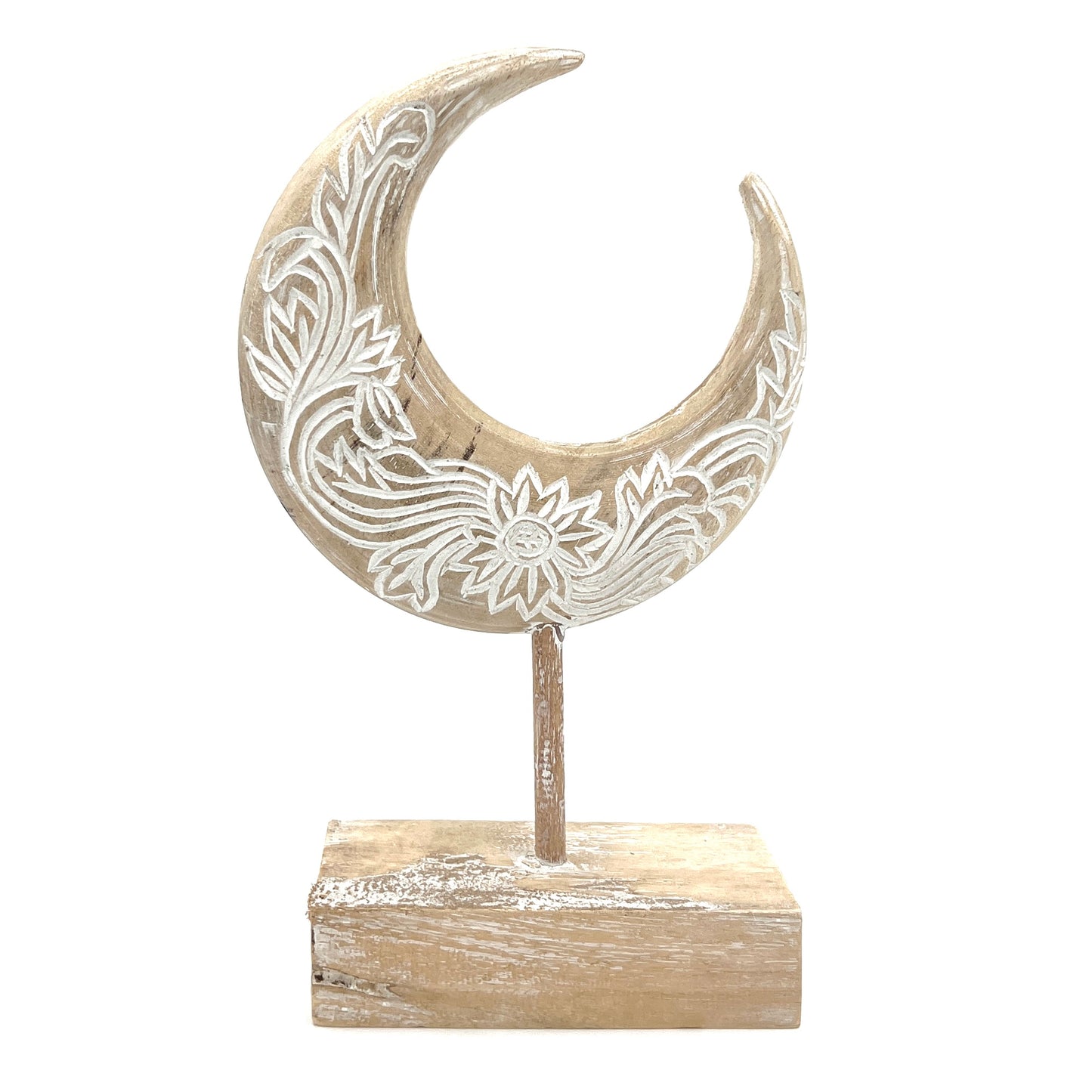 Carved Crescent Moon