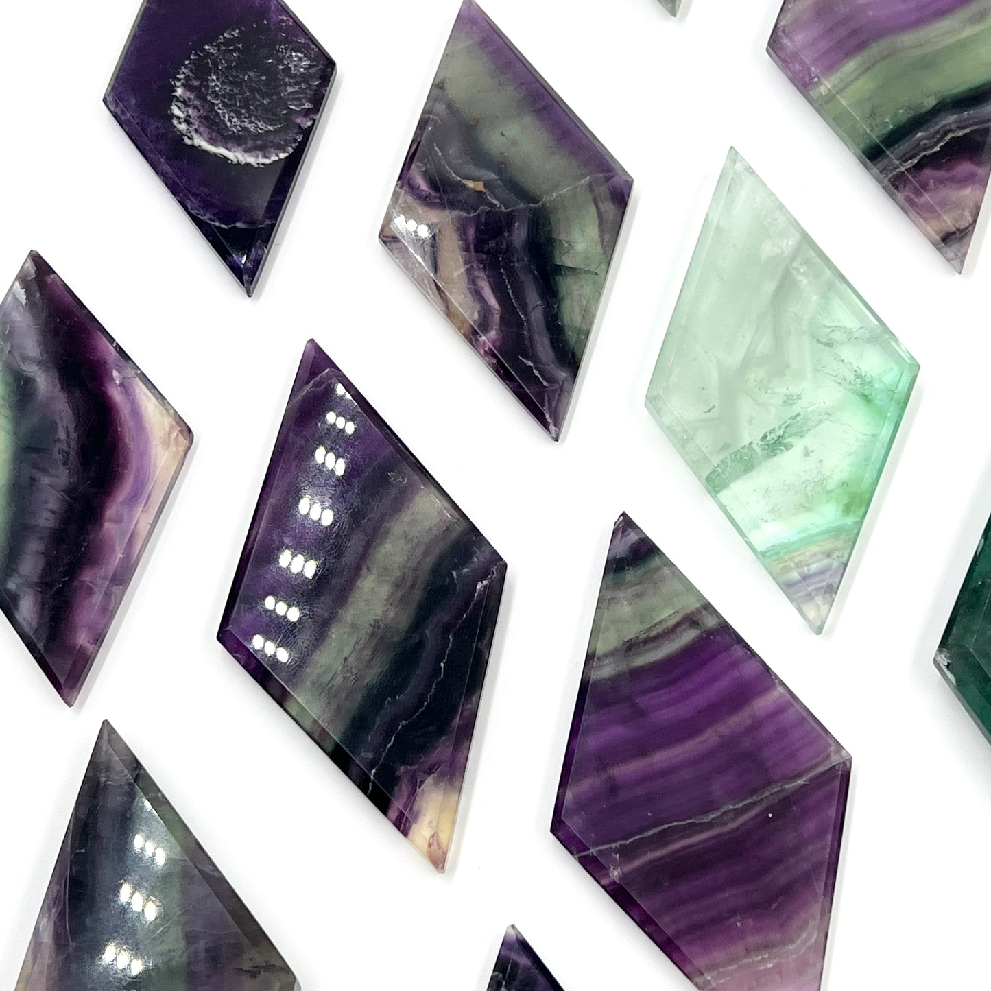Fluorite Diamonds