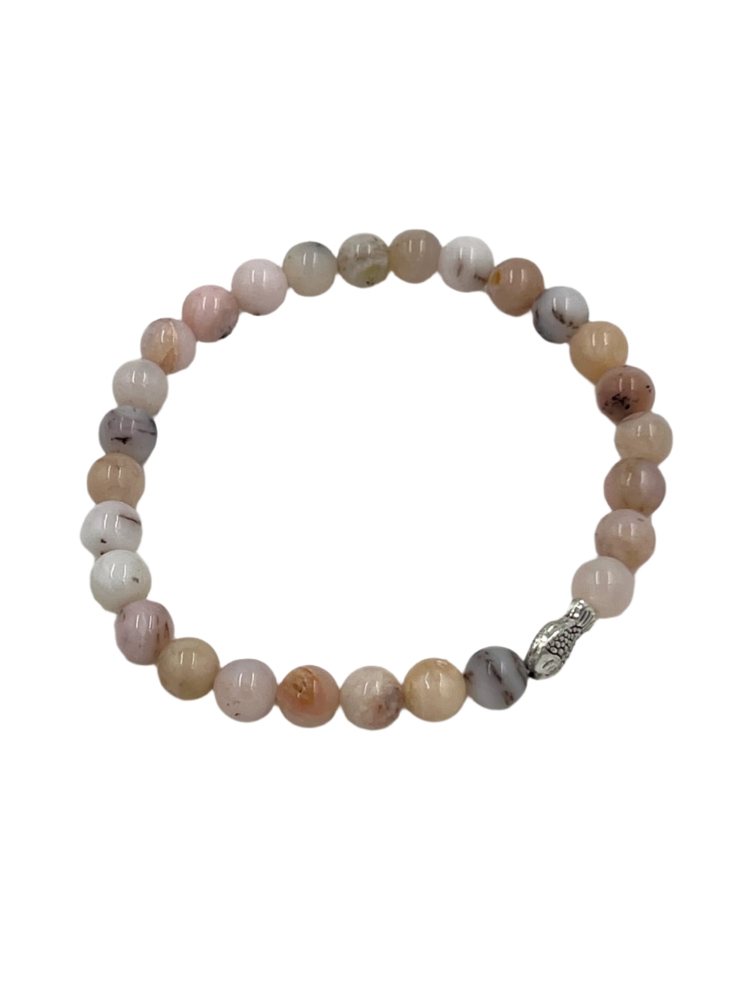 Peruvian Pink Opal Stretchy Bracelets