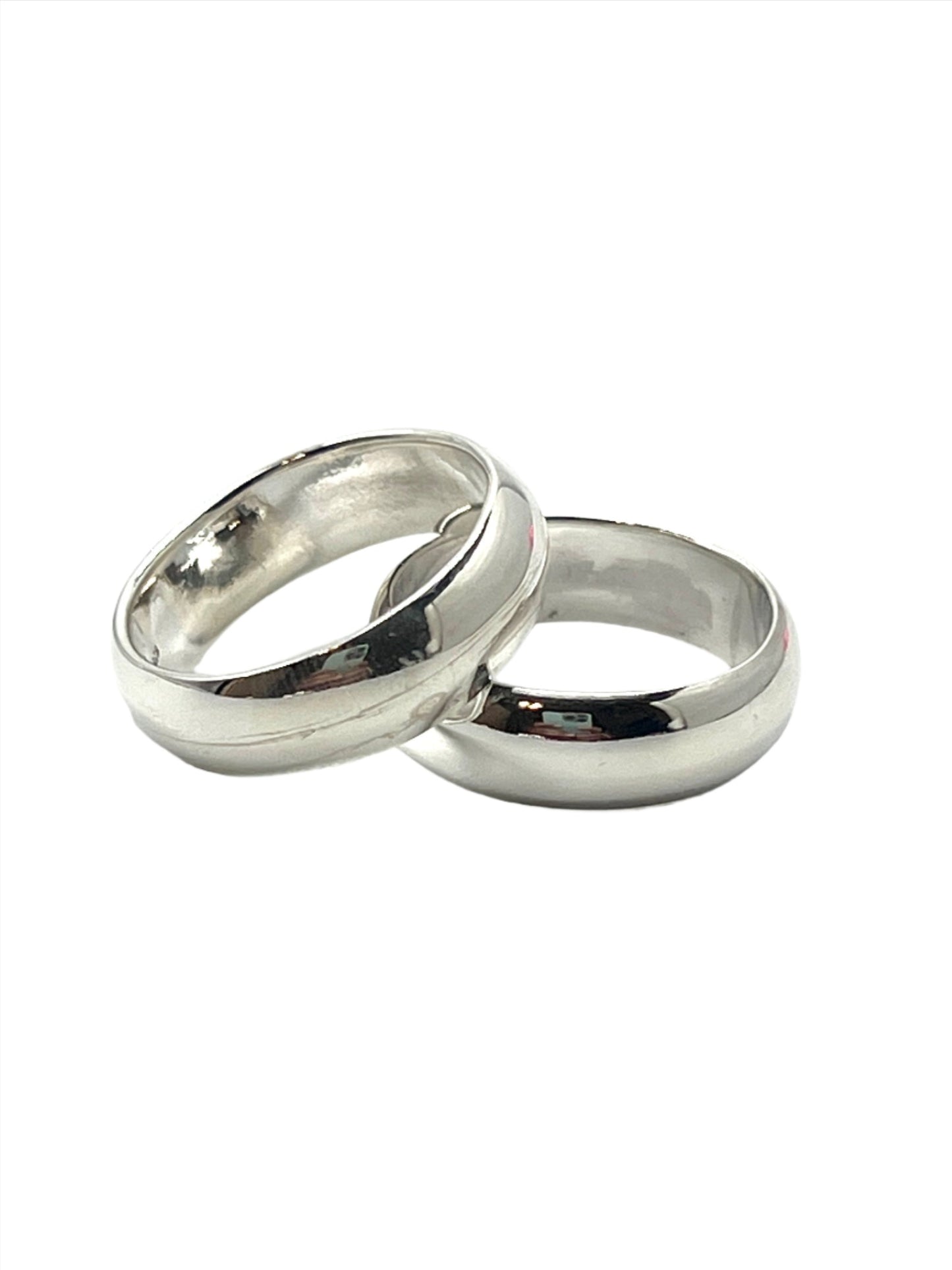 Sterling Silver Plain Wide Band Ring