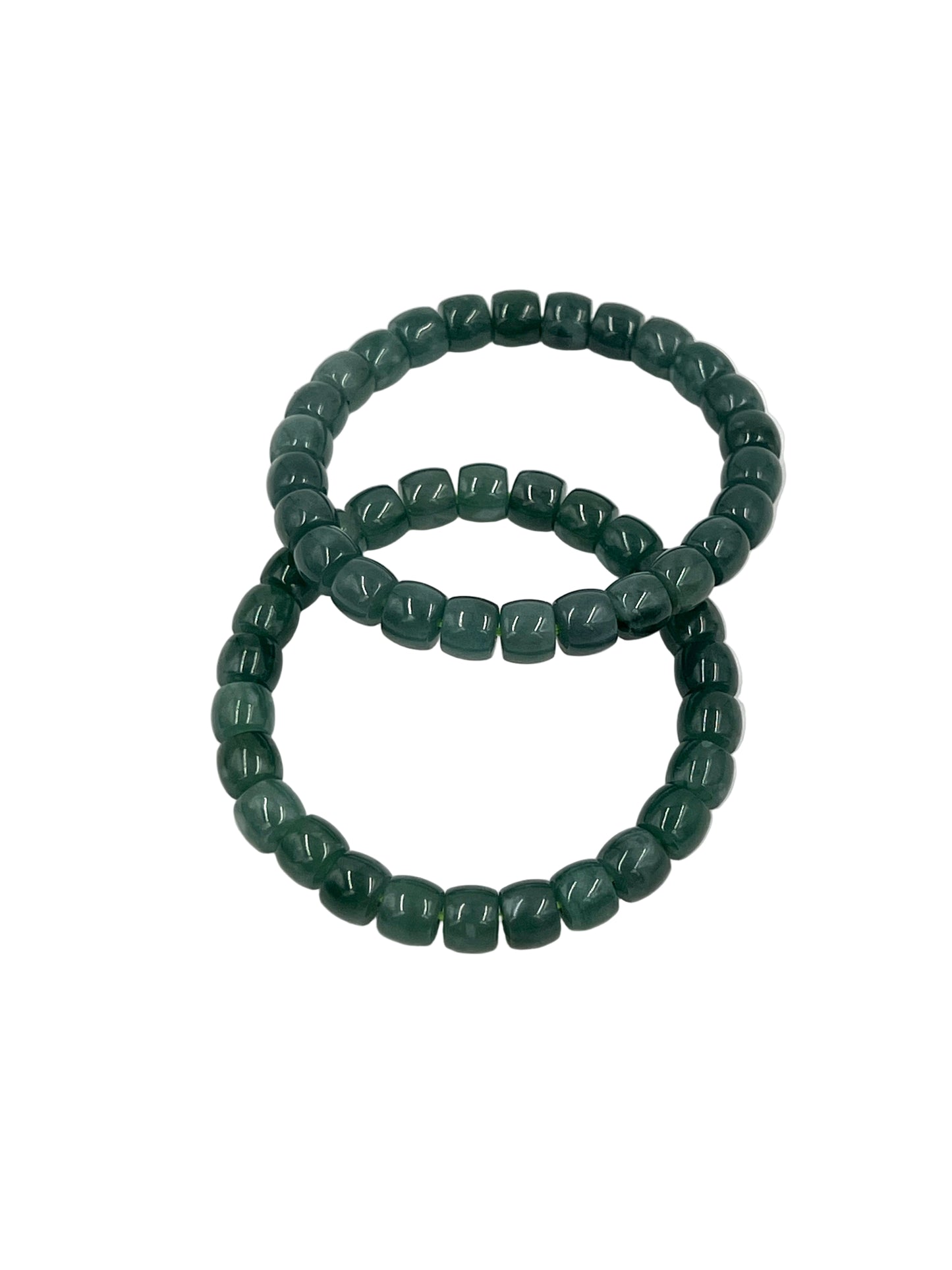 Jade Barrel Bracelets