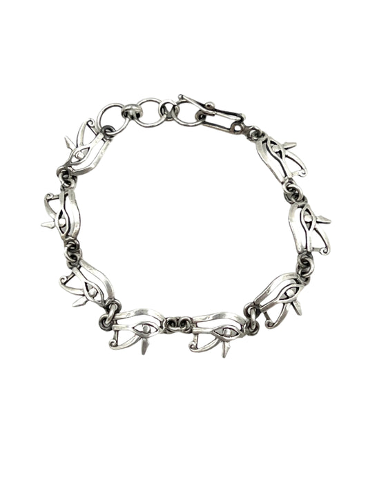Silver Eye of Horus Bracelets