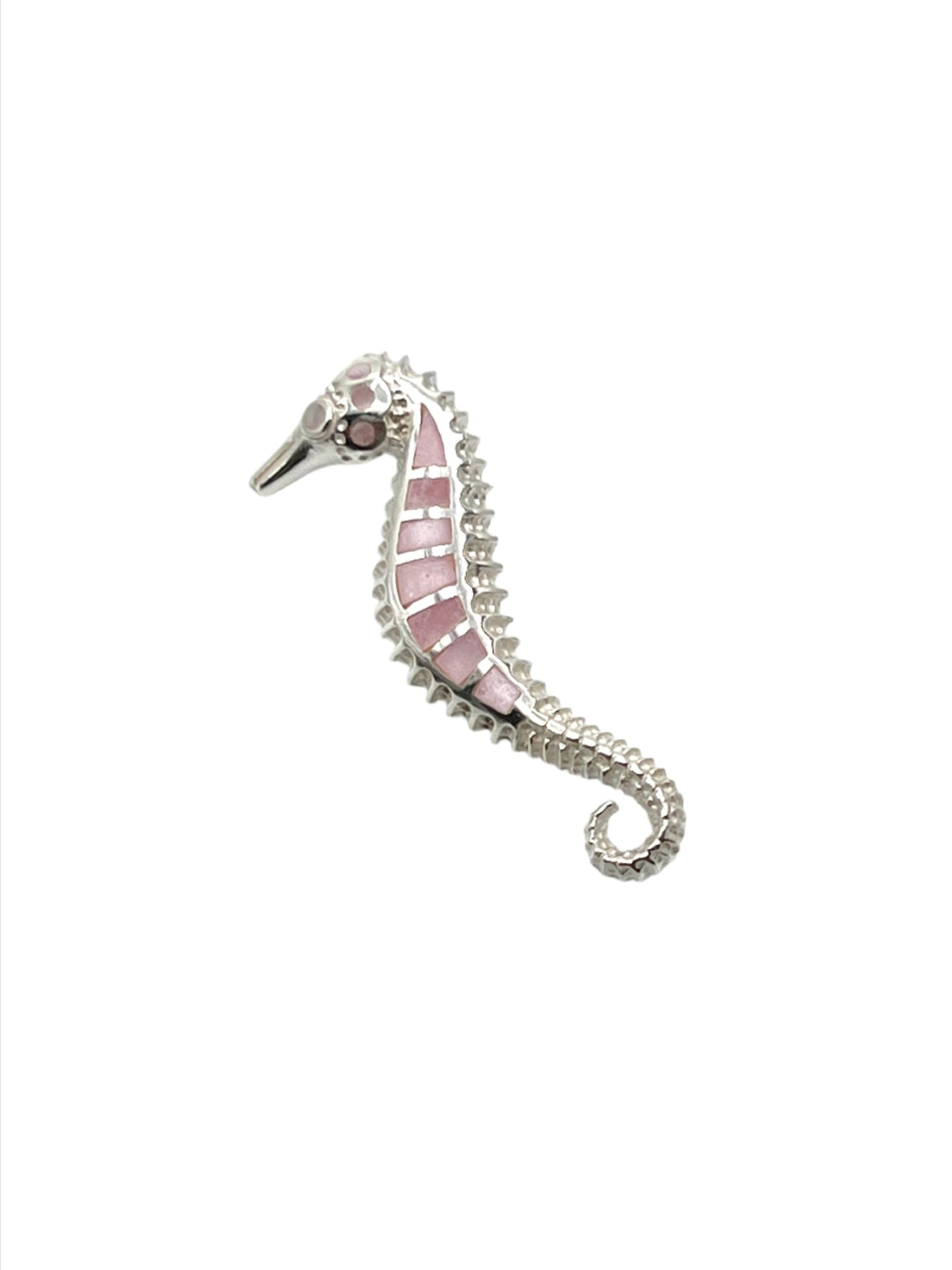 Shell Seahorse Pendants
