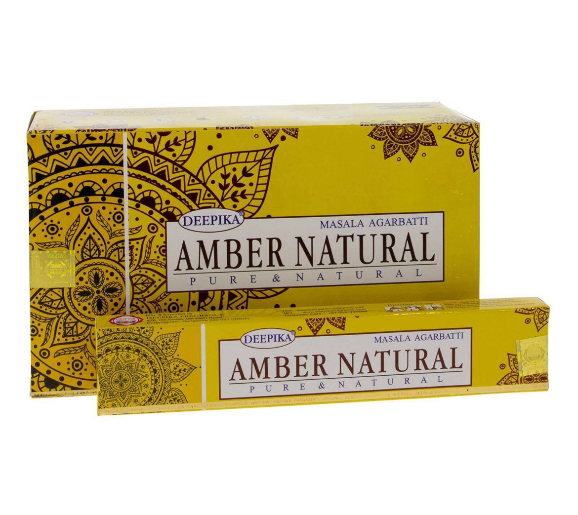 Deepika Amber Natural Incense 15 Grams