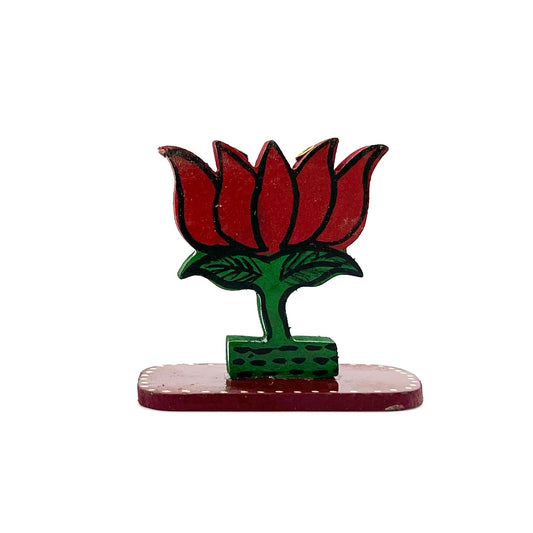 Lotus Flower Painted Incense Burner