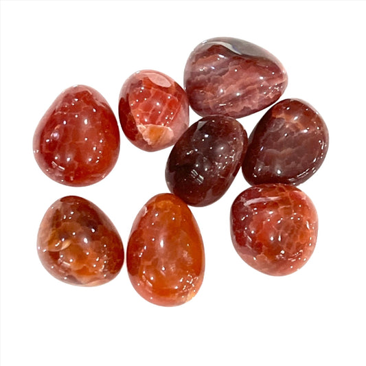 Fire Agate Tumbles