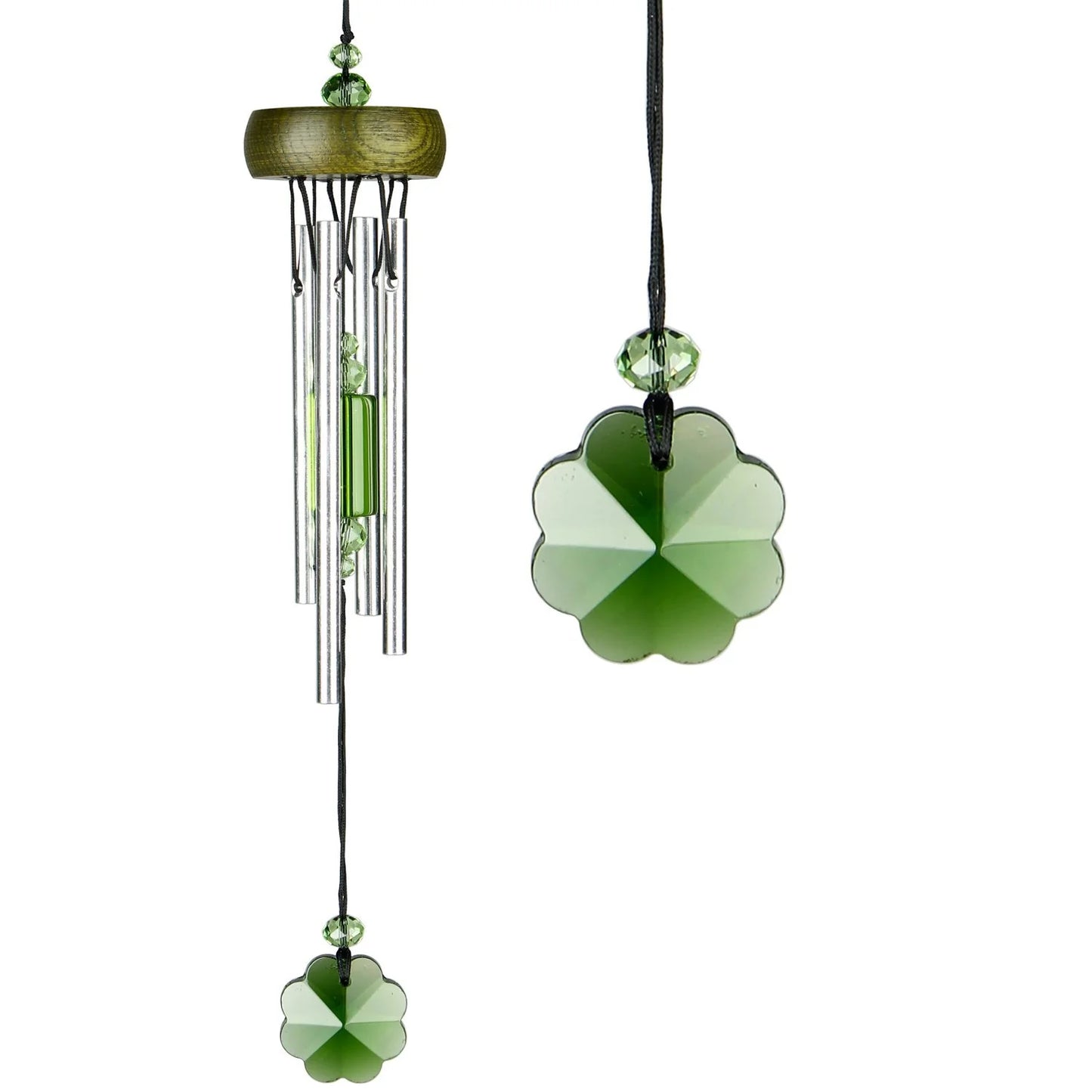 Gem Stone Drop Chime | Shamrock