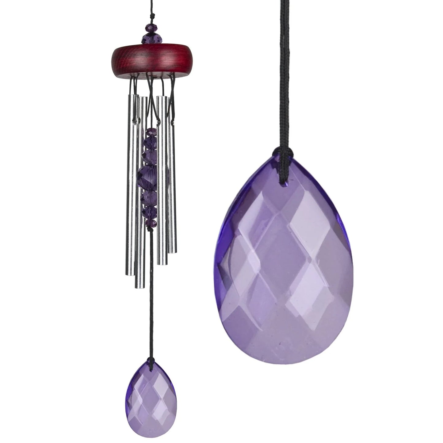 Gem Stone Drop Chime | Violet