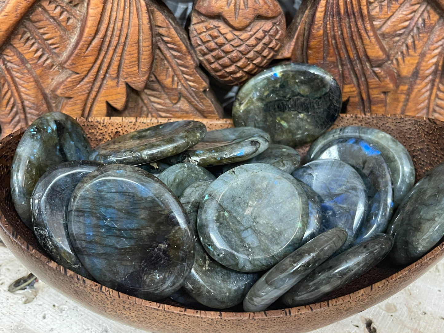 Labradorite Worry Stones