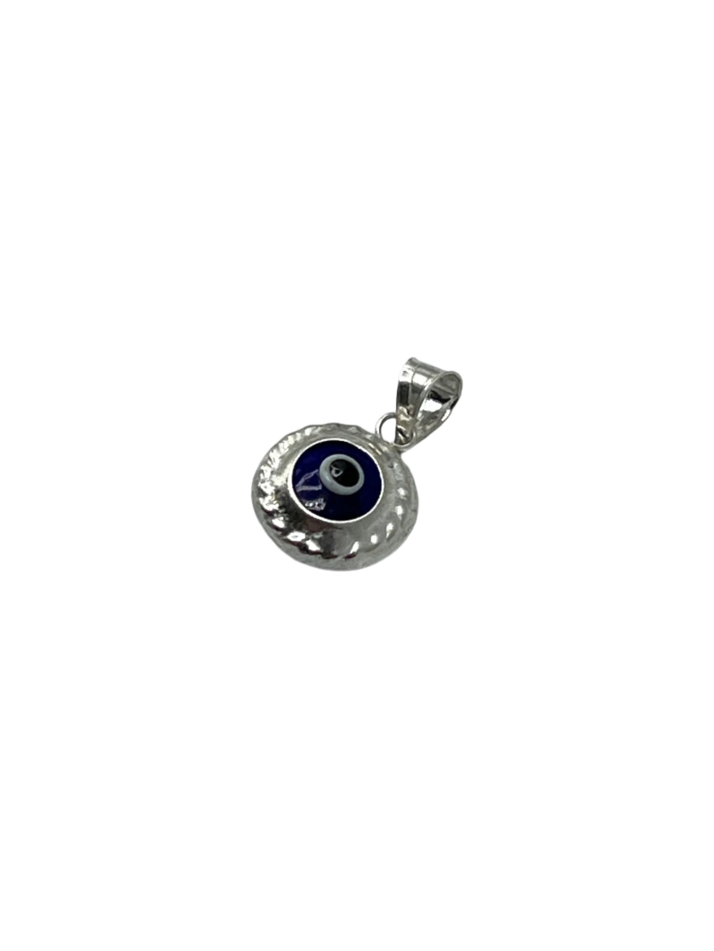 Silver Evil Eye Charm Necklaces