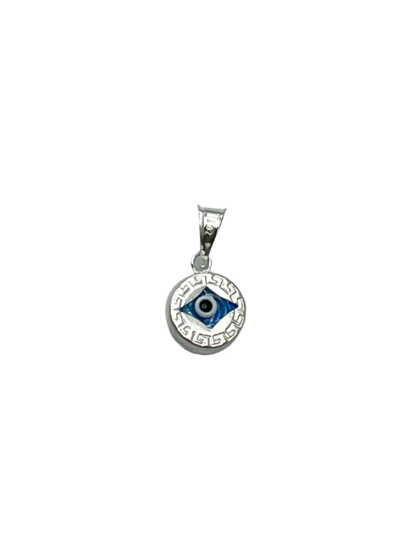 Silver Evil Eye Charm Necklaces