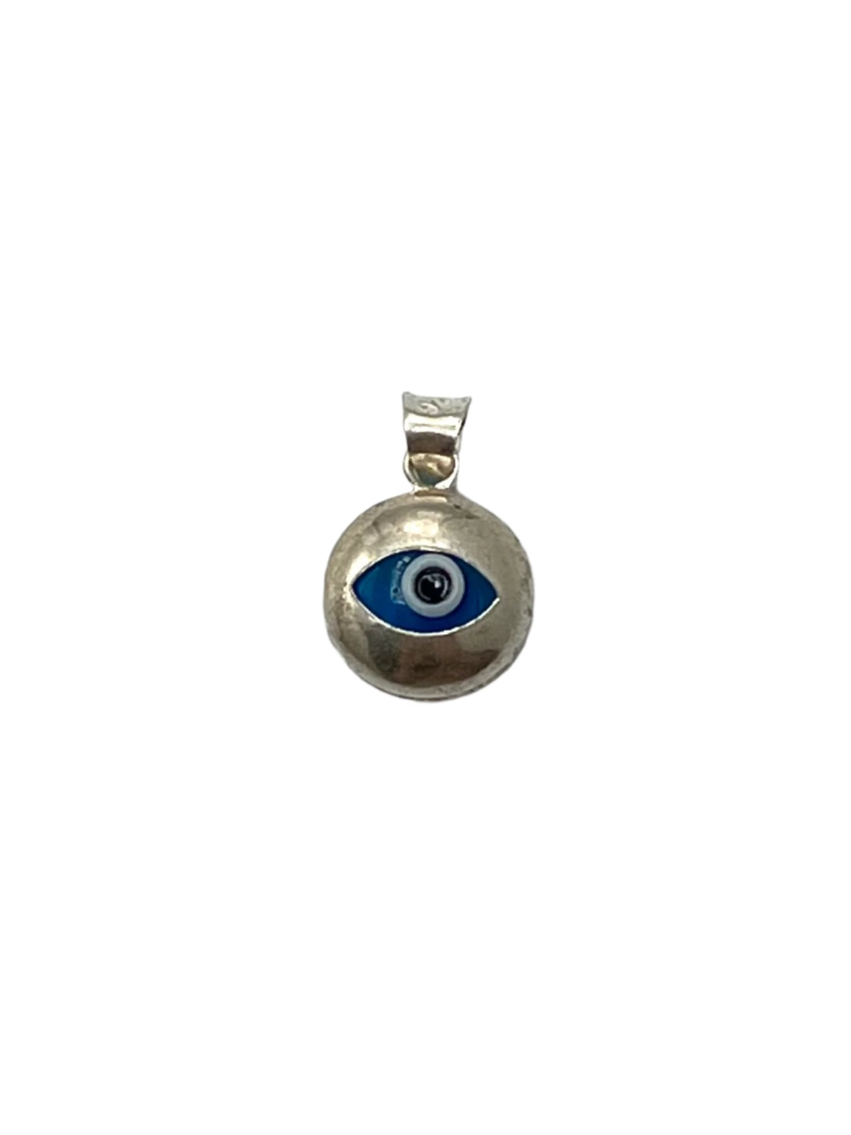 Silver Evil Eye Charm Necklaces